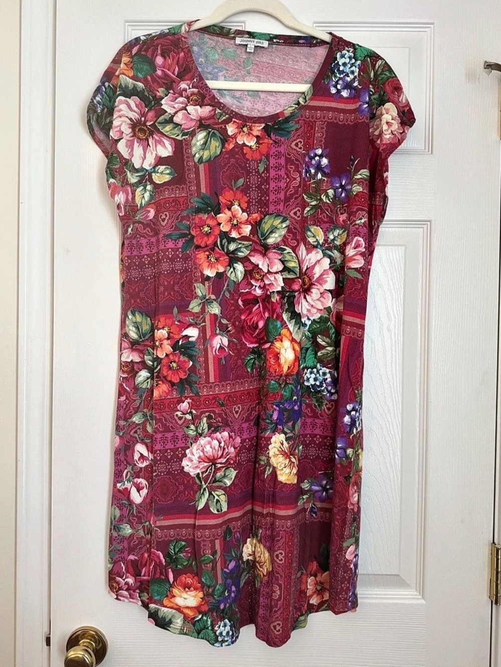 Johnny Was Floral Sleepwear Dress Like New